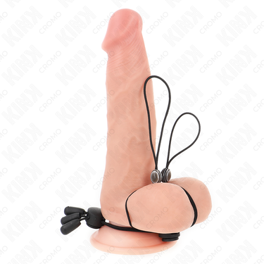Morsetti per Capezzoli KINK Rosa e Elastico Nero - Stimolazione e Stile